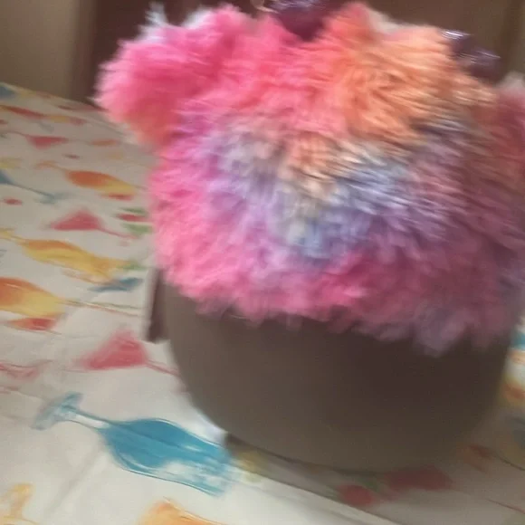 Squishmallows Frumpy Plush with Purple and Pink Accents - Picture 5 of 6
